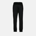 Pantalones Pantalon plaque à logo Dolce & Gabbana Negro Homme