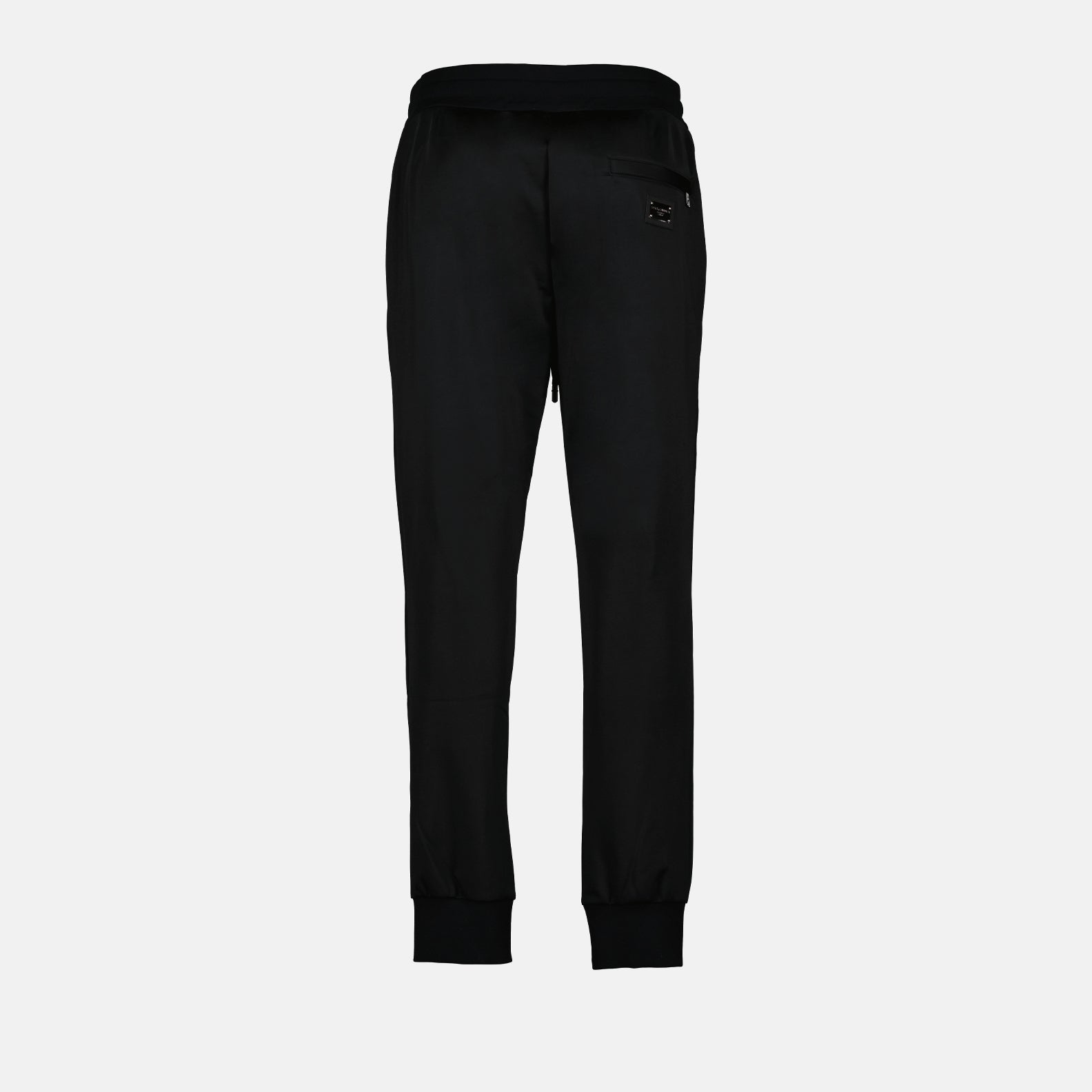 Hosen Pantalon plaque à logo Dolce & Gabbana Schwarz Homme