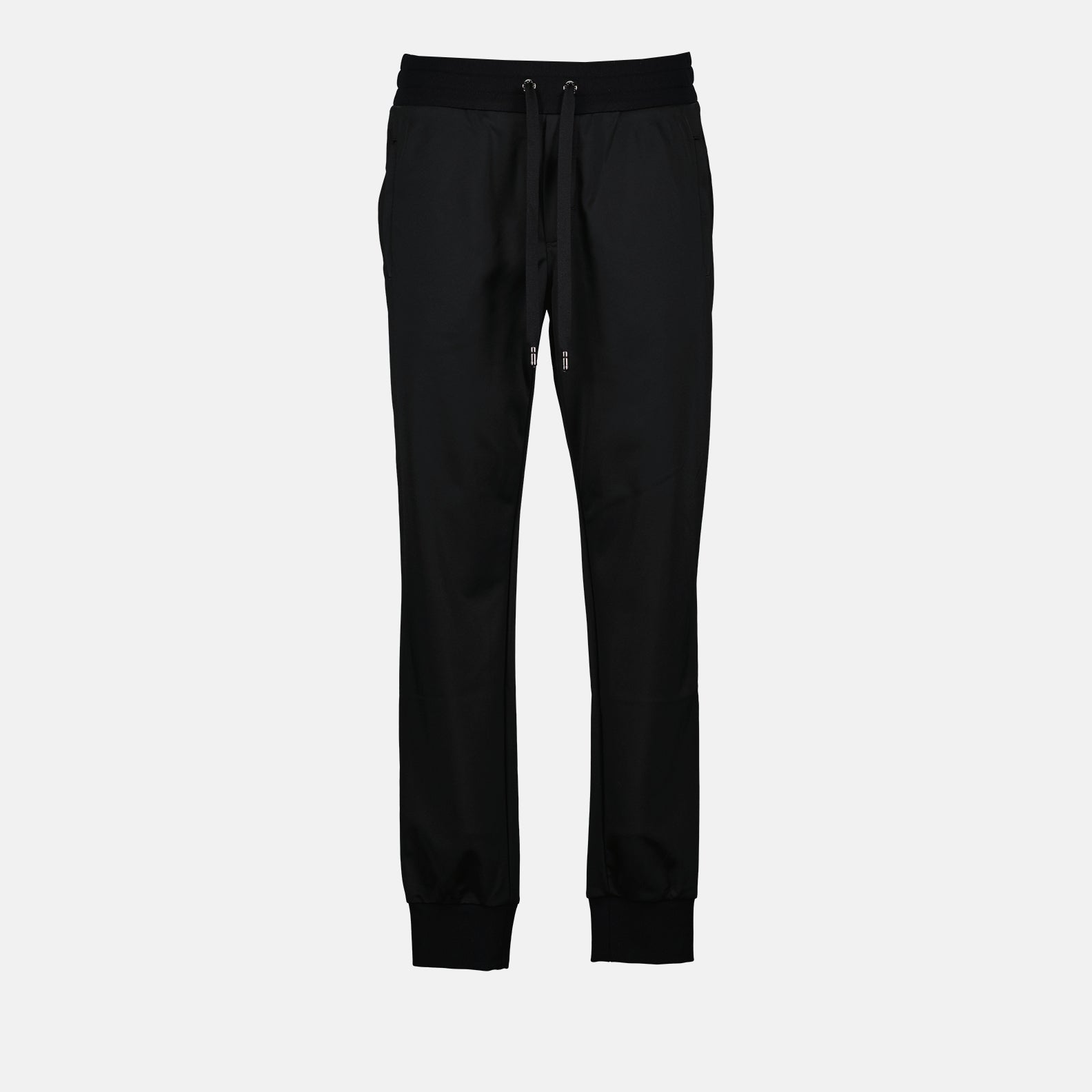 Hosen Pantalon plaque à logo Dolce & Gabbana Schwarz Homme