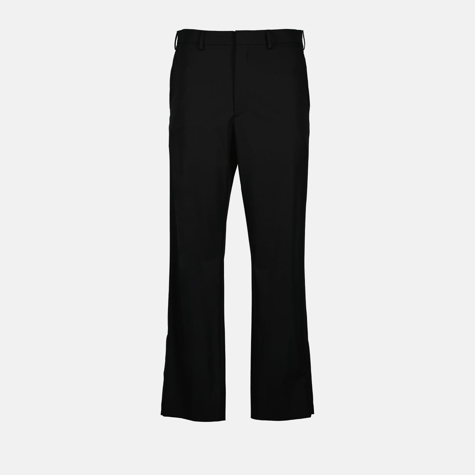Pants Stretch pants Prada Black Man