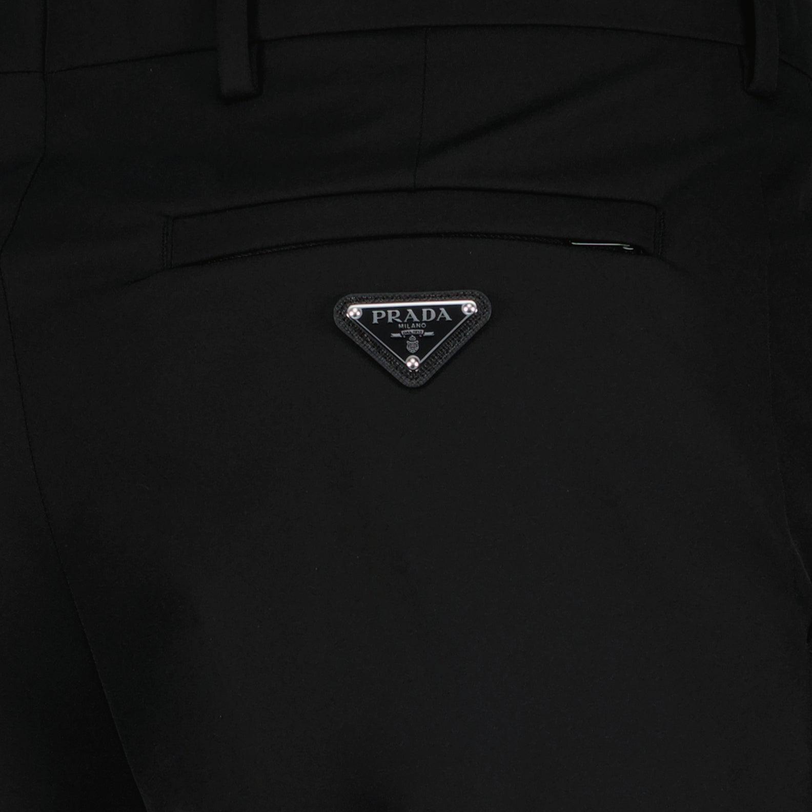 Pants Stretch pants Prada Black Man