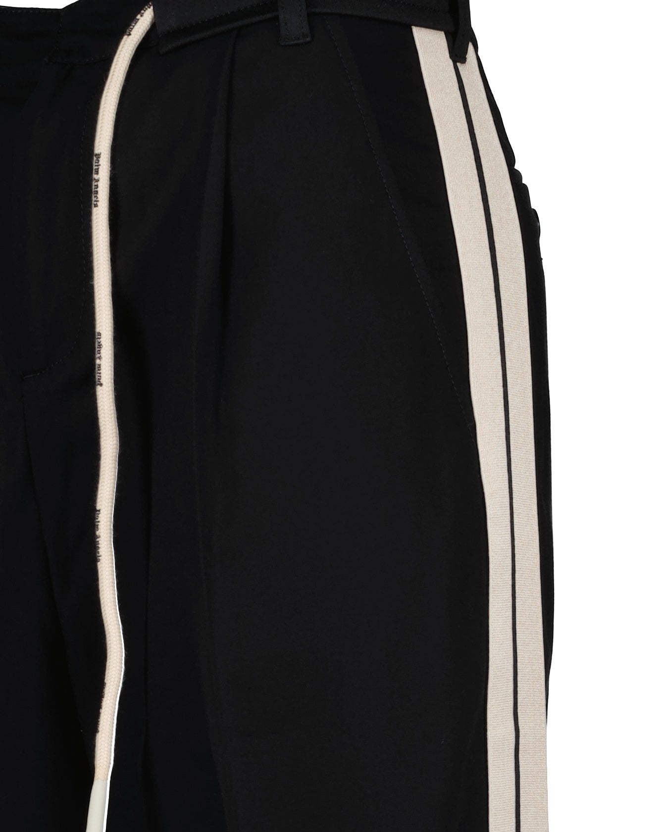 Pants Track Belt Pants Palm Angels Black Man