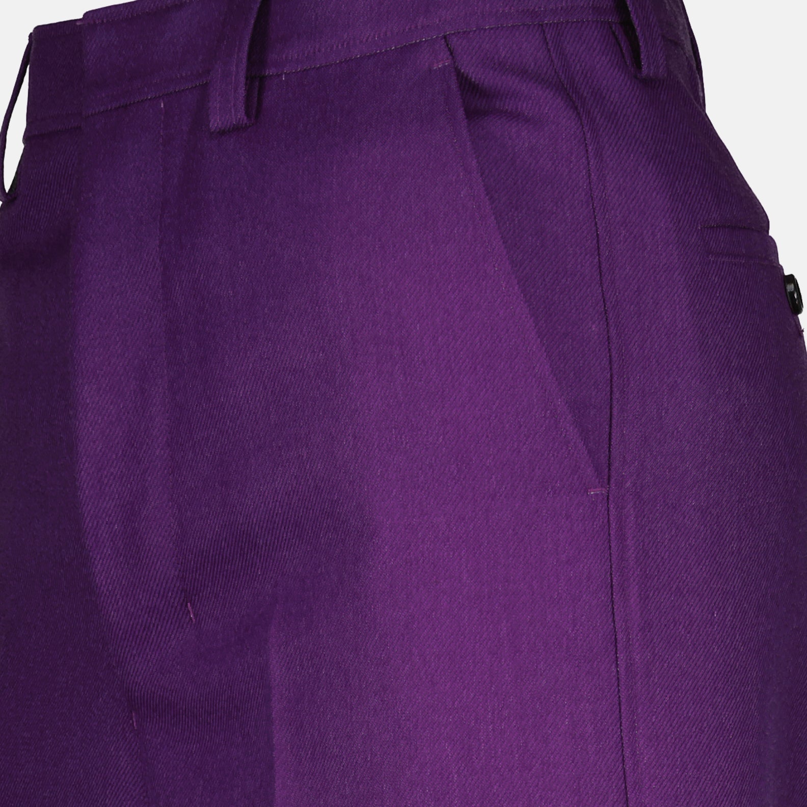 Pantalons Pantalon à pinces Ami PARIS Violet Unisexe