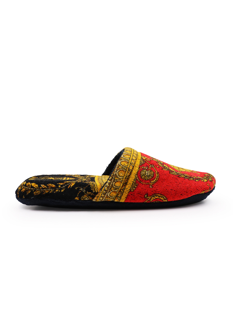 Underwear and homewear Barocco slippers Versace Red Unisex