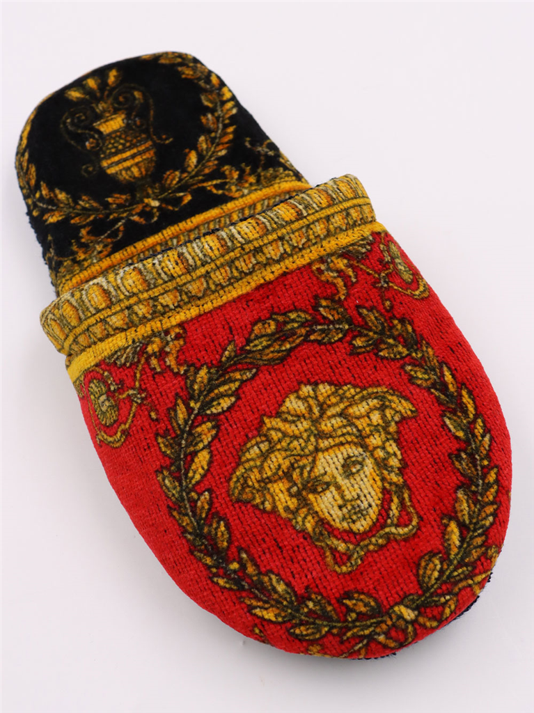 Underwear and homewear Barocco slippers Versace Red Unisex