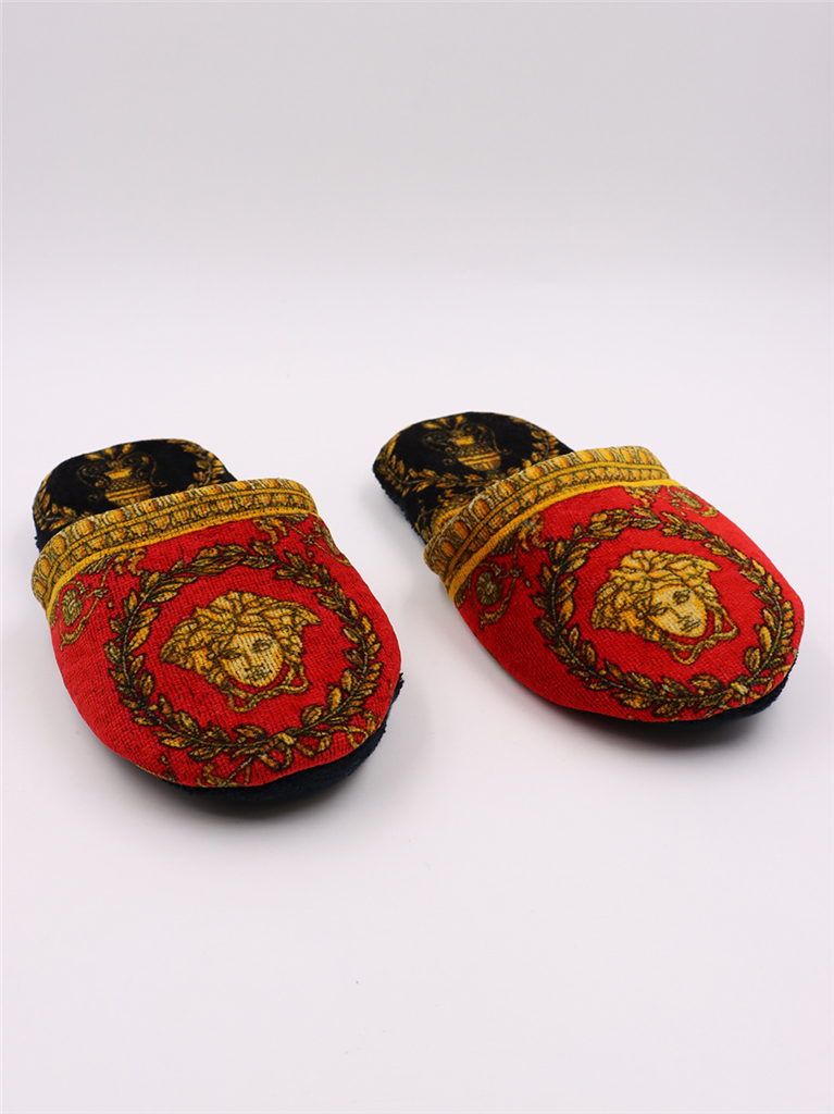 Underwear and homewear Barocco slippers Versace Red Unisex