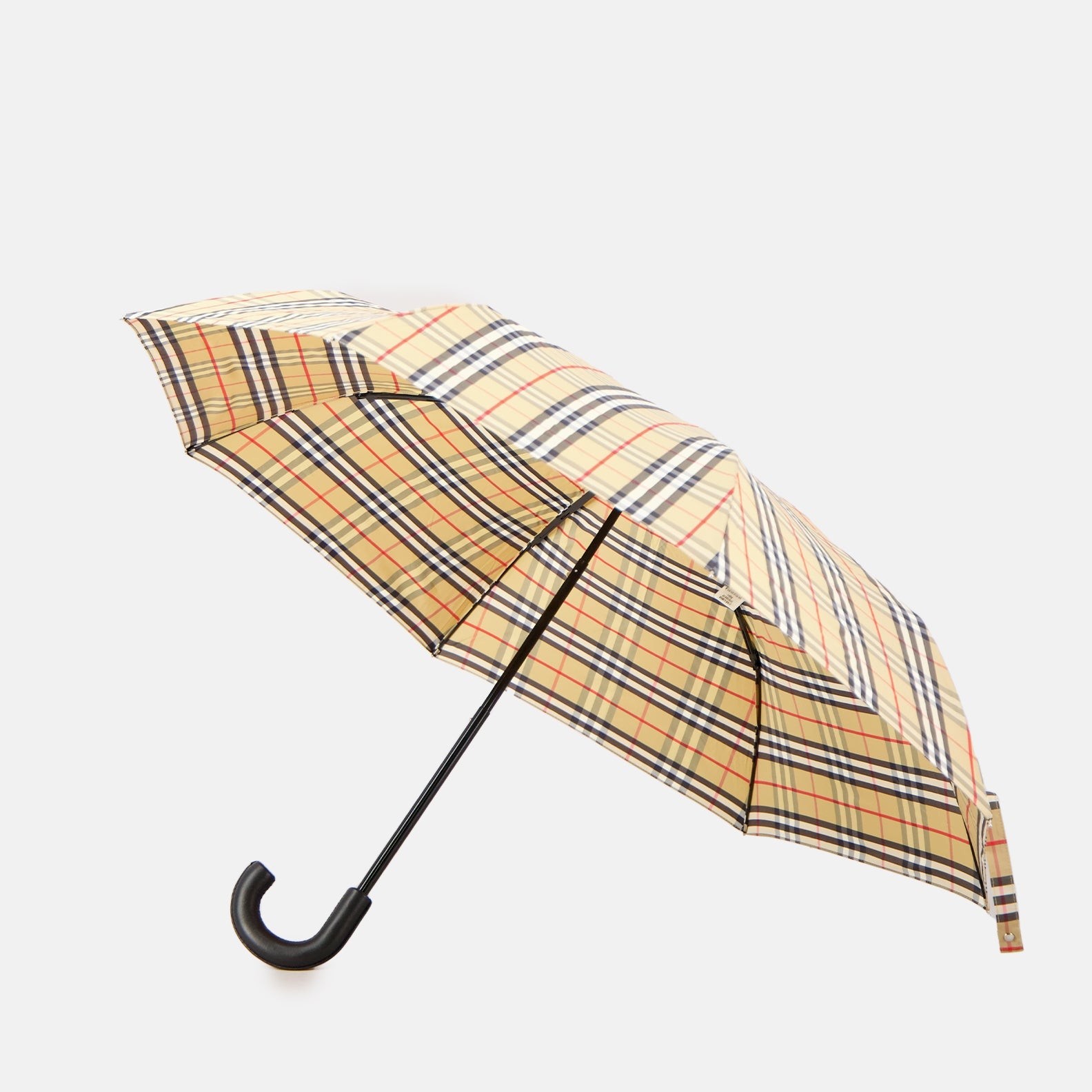 Lifestyle Checkered umbrella Burberry Beige Unisex