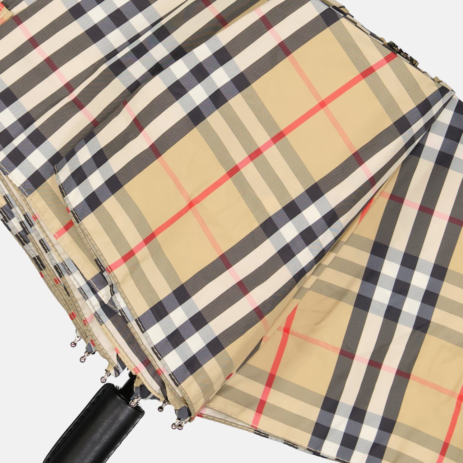 Lifestyle Checkered umbrella Burberry Beige Unisex