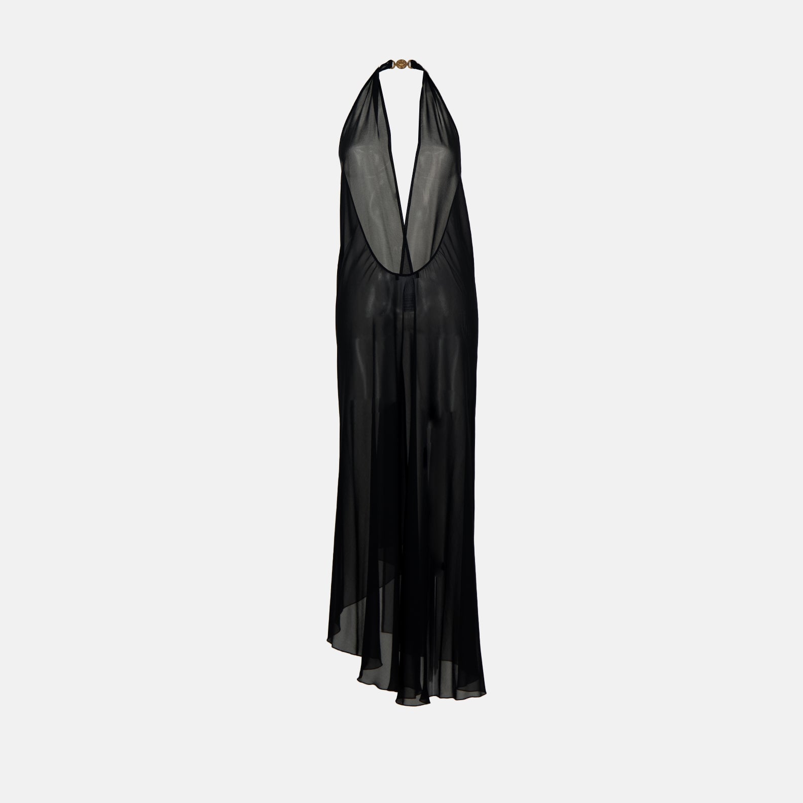 Paréo de plage noir