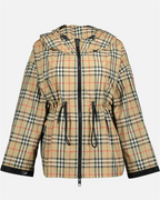 Parka à carreaux vintage