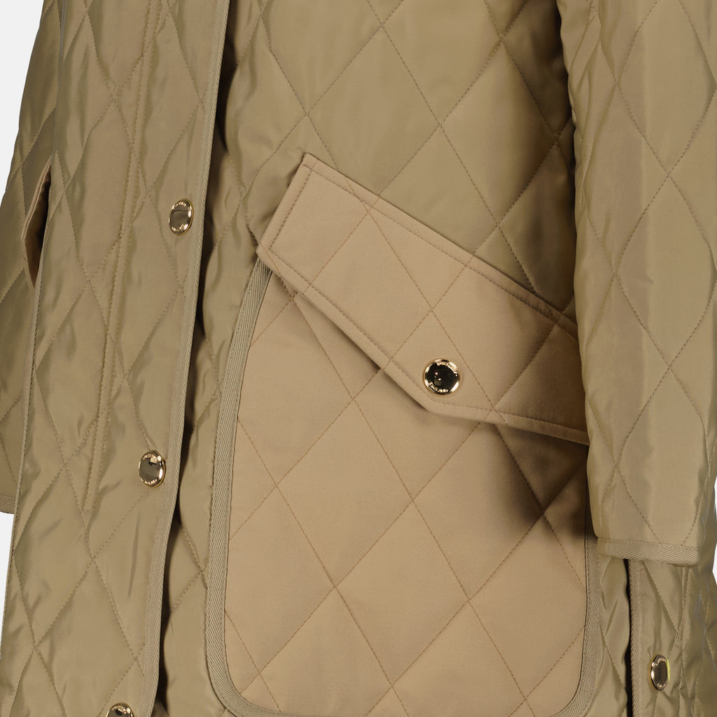 Coats Roxby Parka Burberry Beige Women