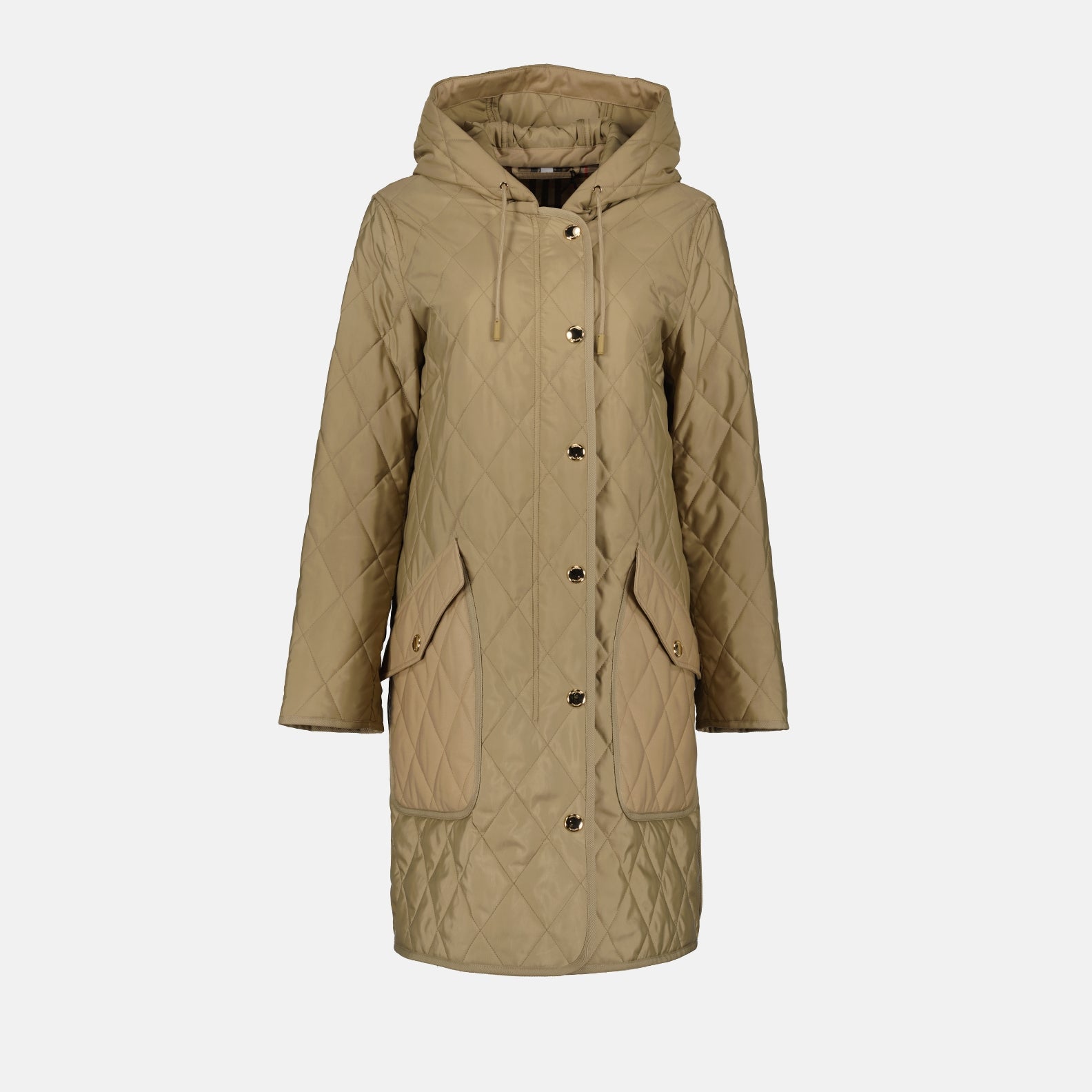 Coats Roxby Parka Burberry Beige Women