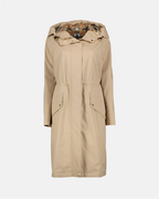 Casacos Parka Longa Burberry Bege Mulheres