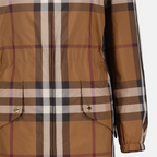 Coats Checked parka Burberry Brown Women