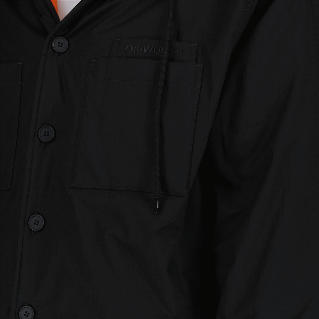 Jackets Bounce Ripstop Parka Off-White Black Homme