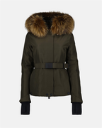 Abrigos Parka Laplance Moncler Grenoble Verde Femme