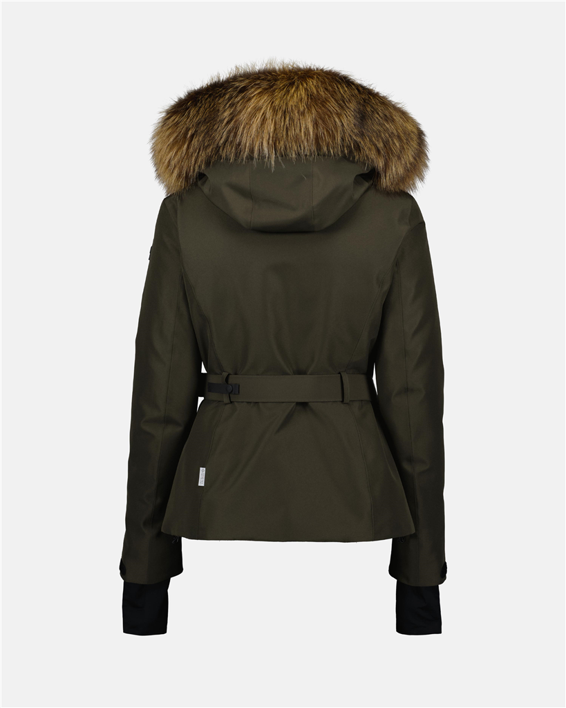 Coats Laplance parka Moncler Grenoble Green Women