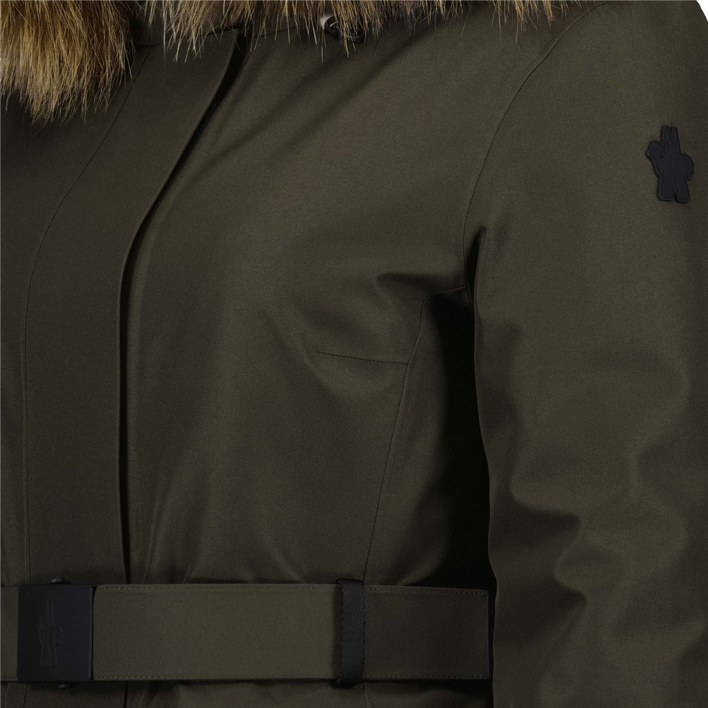Coats Laplance parka Moncler Grenoble Green Women
