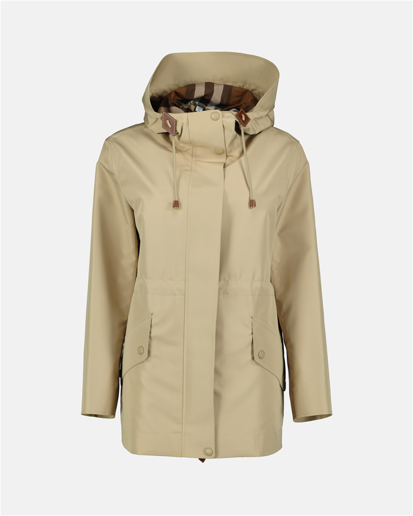 Parka légère à capuche