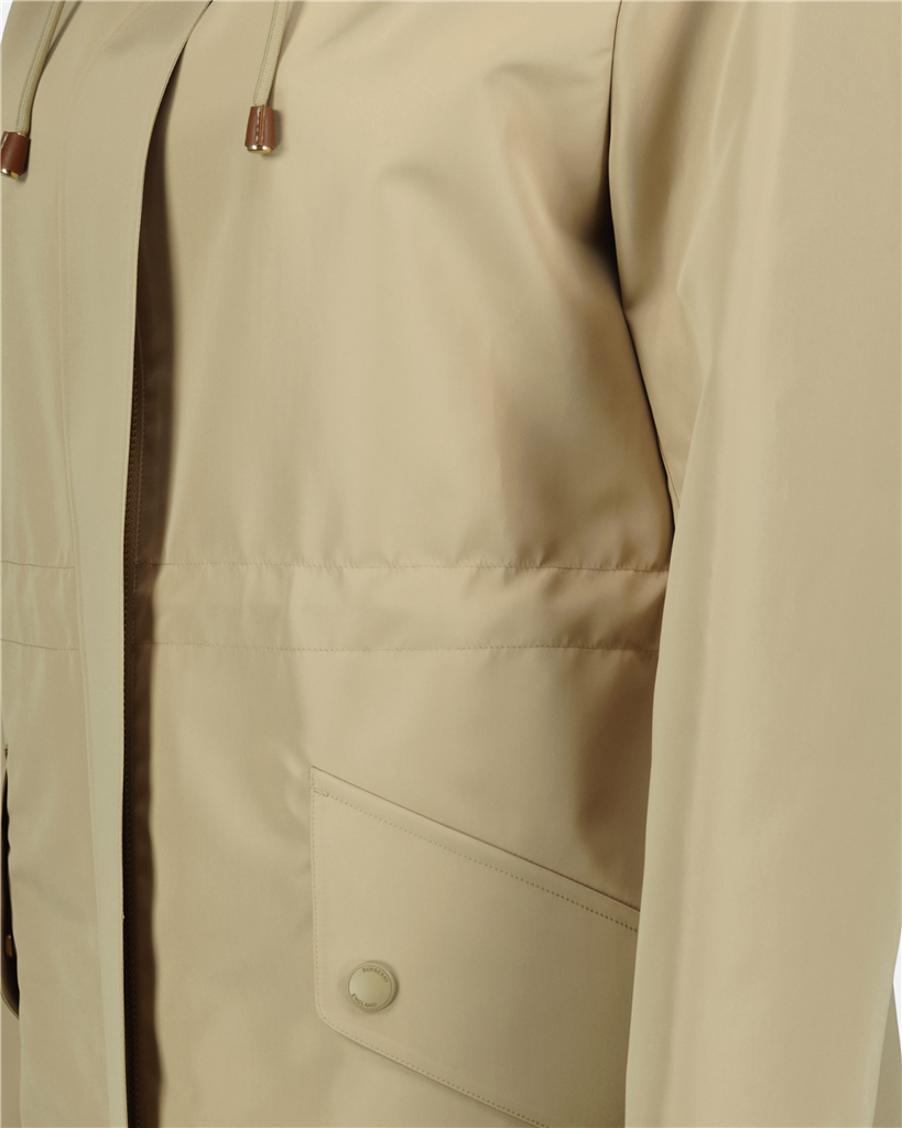 Parka légère à capuche