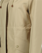 Parka légère à capuche