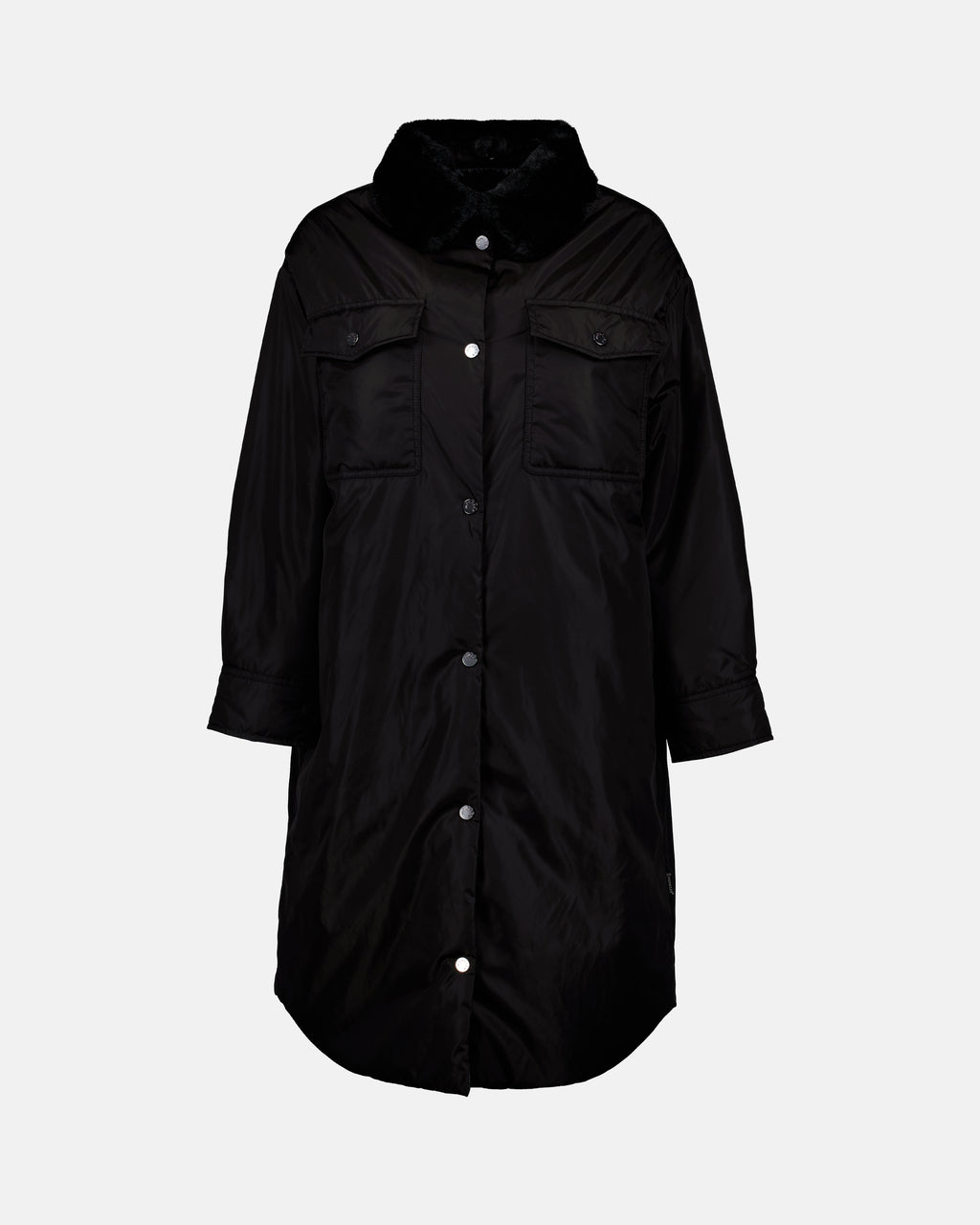 Abrigos Parka longue Moncler Negro Femme