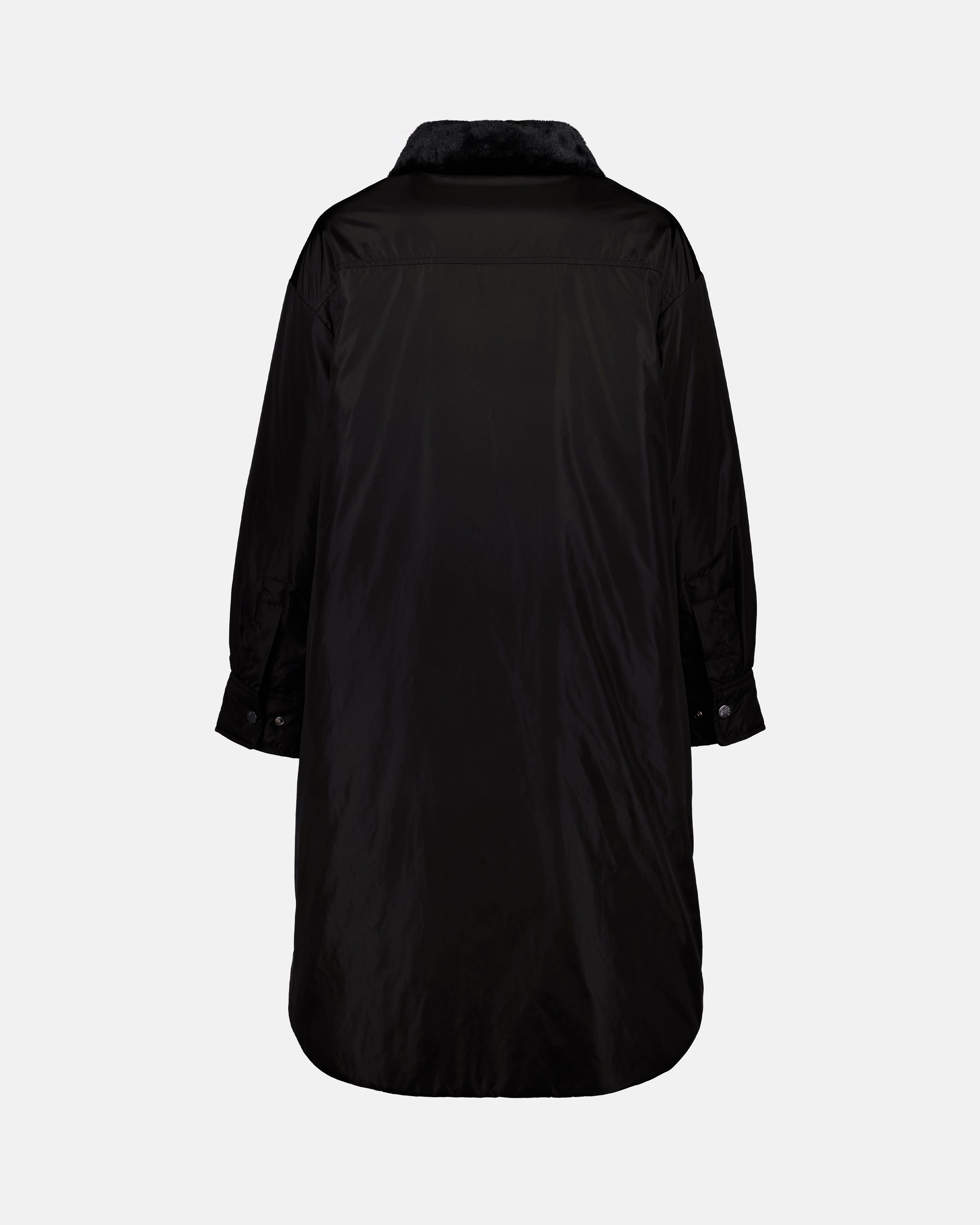 Coats Long parka Moncler Black Women