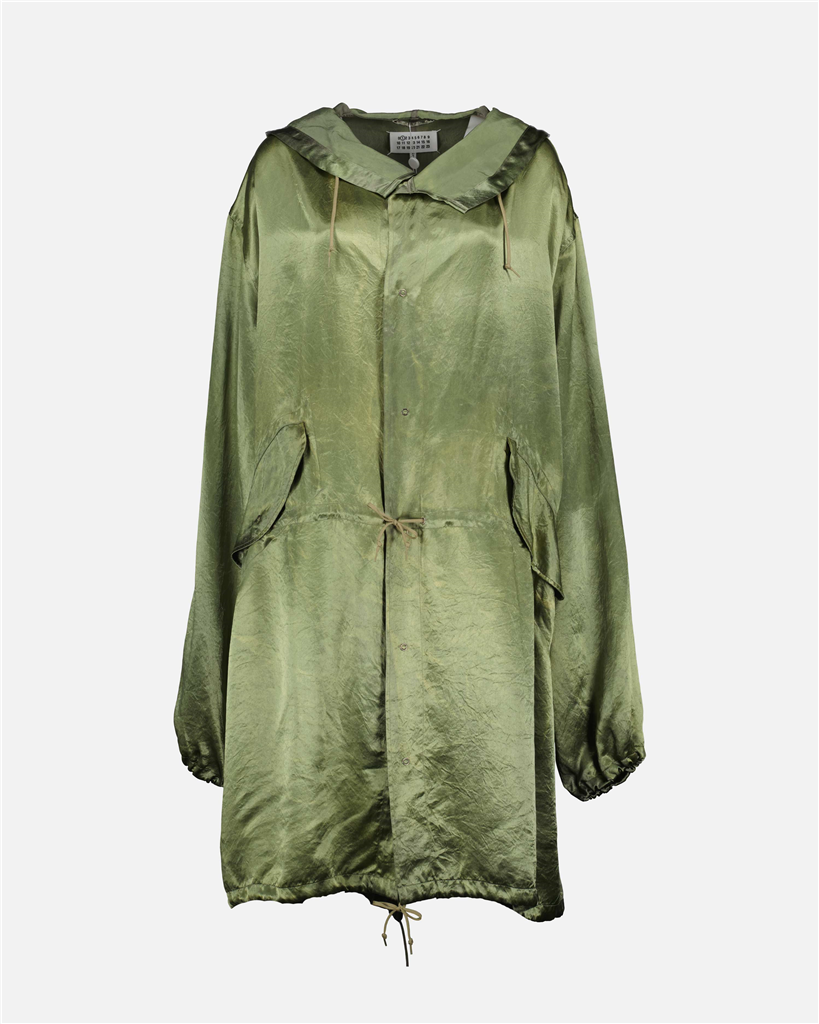 Jackets Long parka Maison Margiela Green Femme