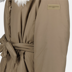 Coats Quilted Parka Stella McCartney Beige Women