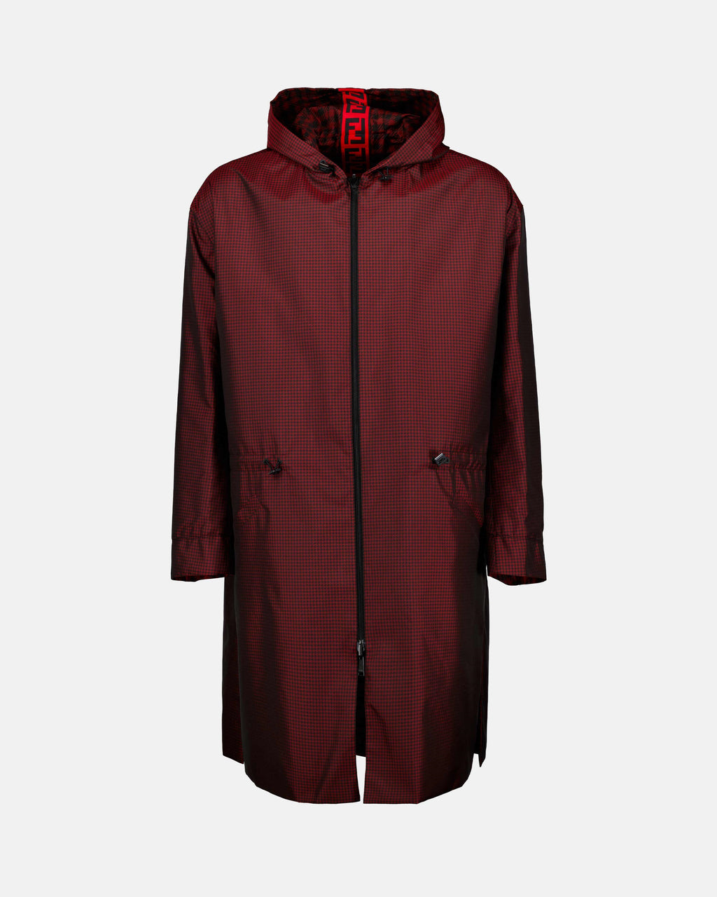 Coats Reversible parka Fendi Red Man
