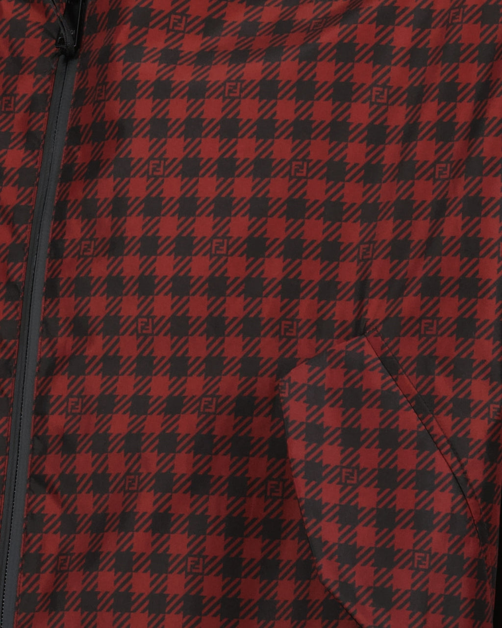 Coats Reversible parka Fendi Red Man