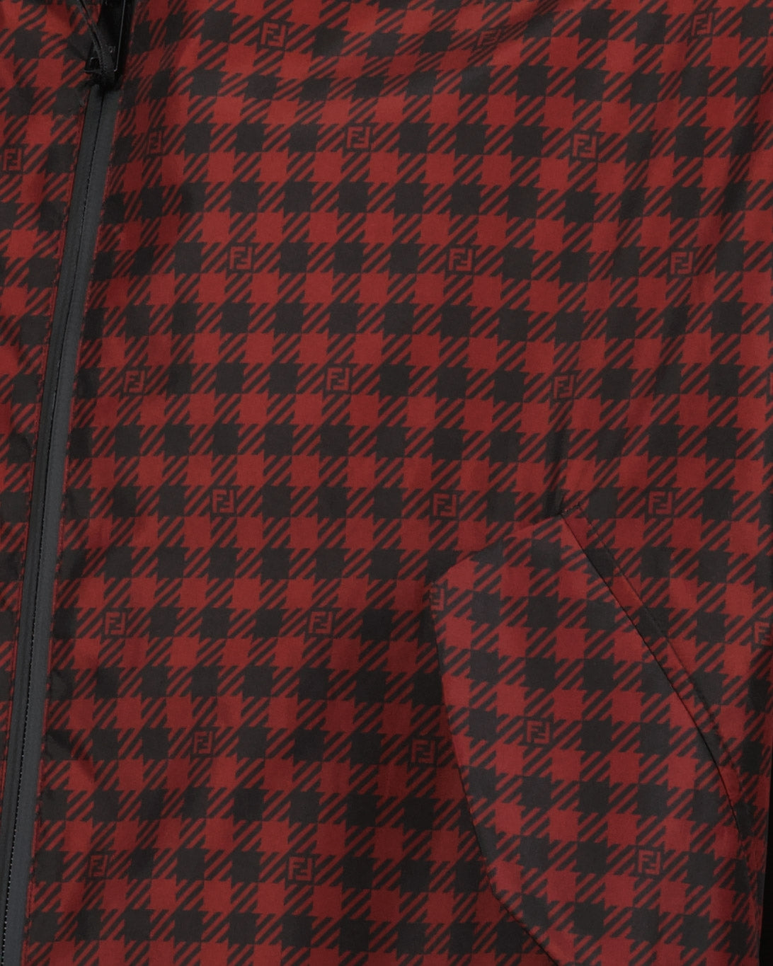 Coats Reversible parka Fendi Red Man
