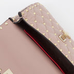 Borse a mano e a spalla Sac Rockstud Spike Valentino Garavani Beige Femme