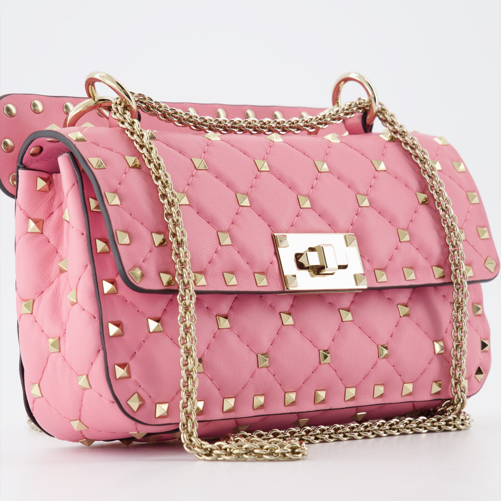Handbags and shoulder bags Rockstud Spike bag Valentino Garavani Pink Women