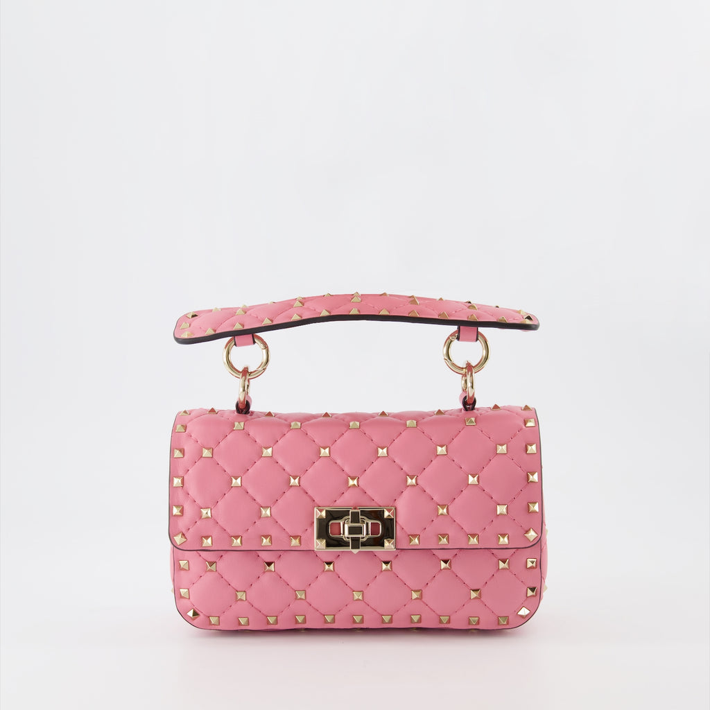 Handbags and shoulder bags Rockstud Spike bag Valentino Garavani Pink Women