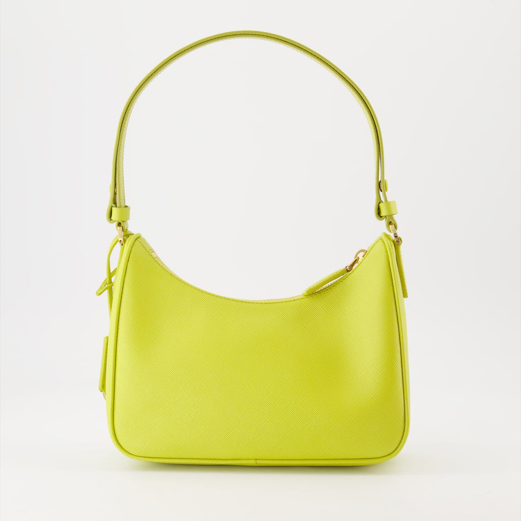 Handtaschen und schultertaschen Sac Saffiano Jaune Prada Gelb Femme