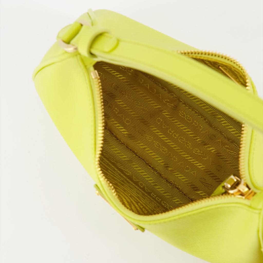 Handtaschen und schultertaschen Sac Saffiano Jaune Prada Gelb Femme
