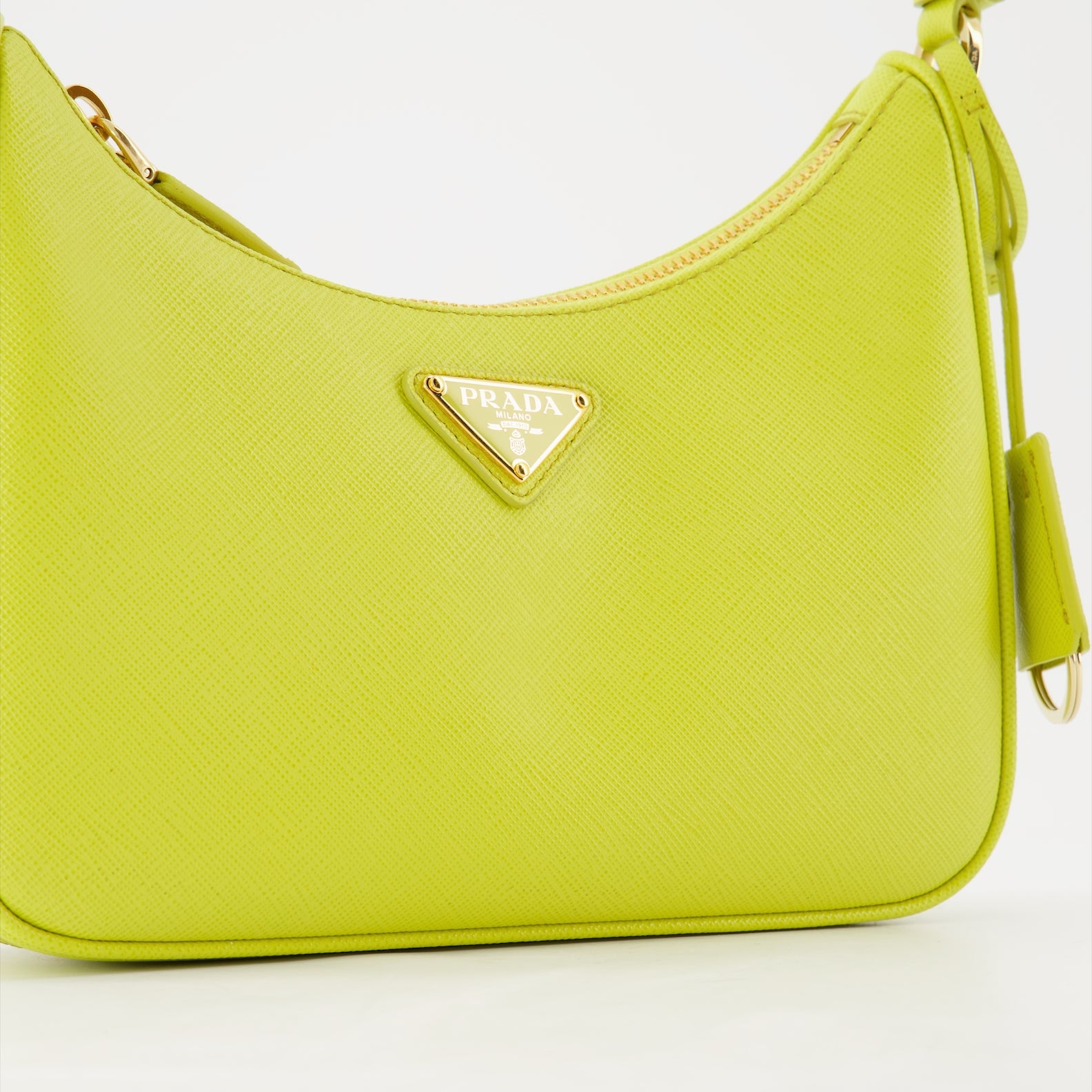 Handtaschen und schultertaschen Sac Saffiano Jaune Prada Gelb Femme