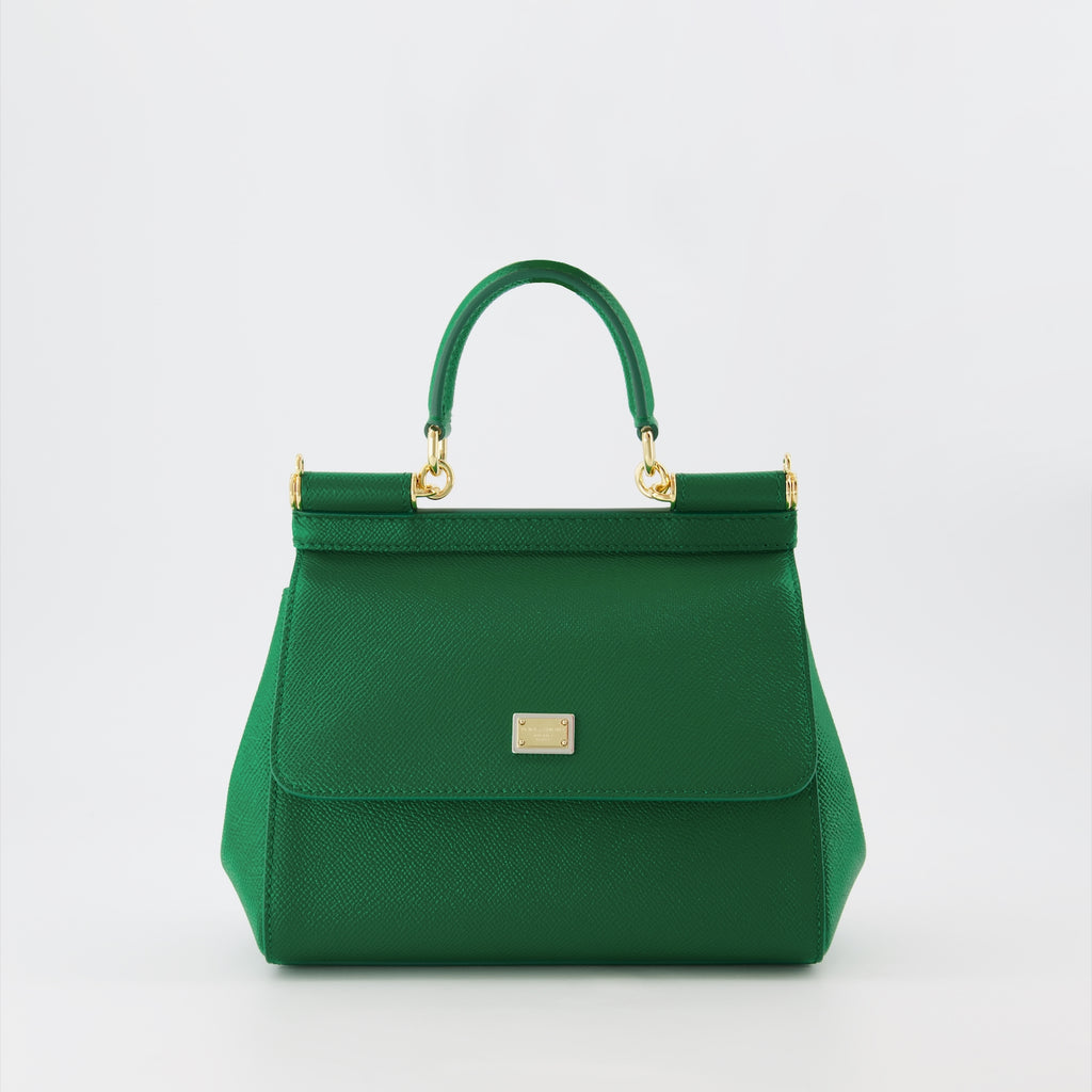 핸드백 및 숄더백 Sac Sicily Dolce & Gabbana 녹색 Femme