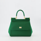 핸드백 및 숄더백 Sac Sicily Dolce & Gabbana 녹색 Femme
