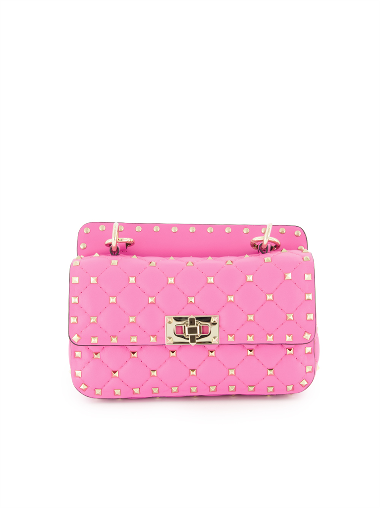 Handbags and shoulder bags Small Spike bag Valentino Garavani Pink Women