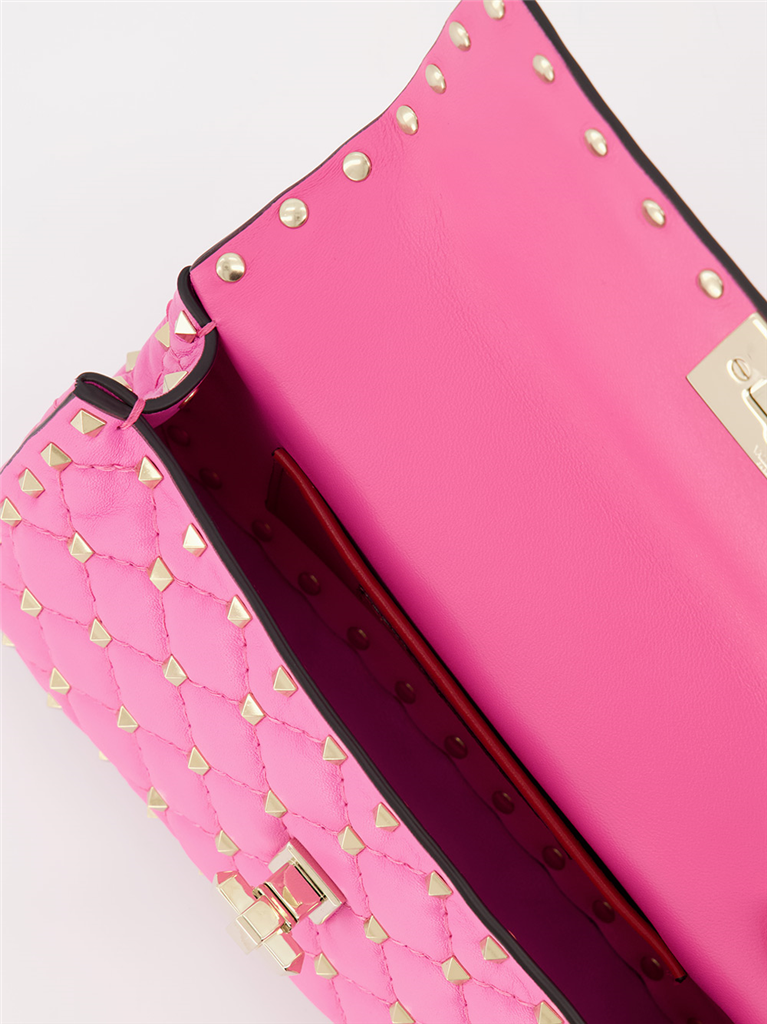 Handbags and shoulder bags Small Spike bag Valentino Garavani Pink Women