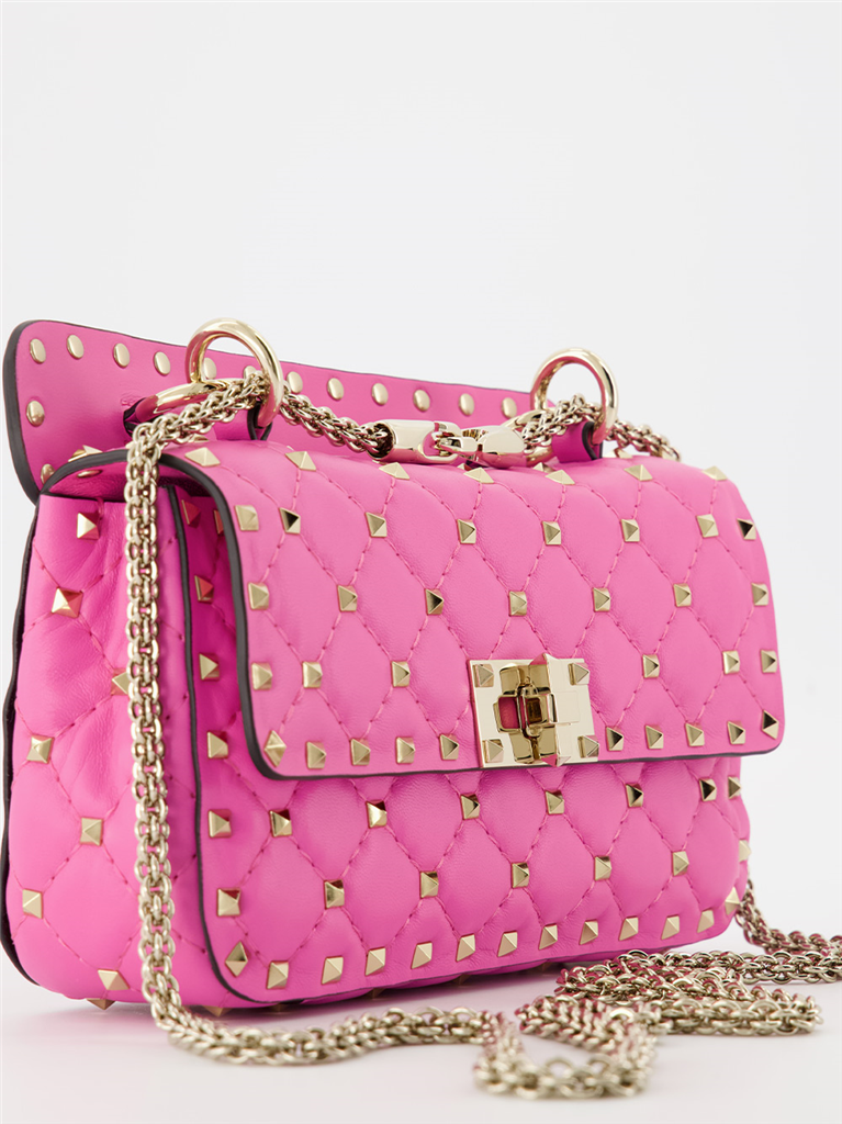Handbags and shoulder bags Small Spike bag Valentino Garavani Pink Women