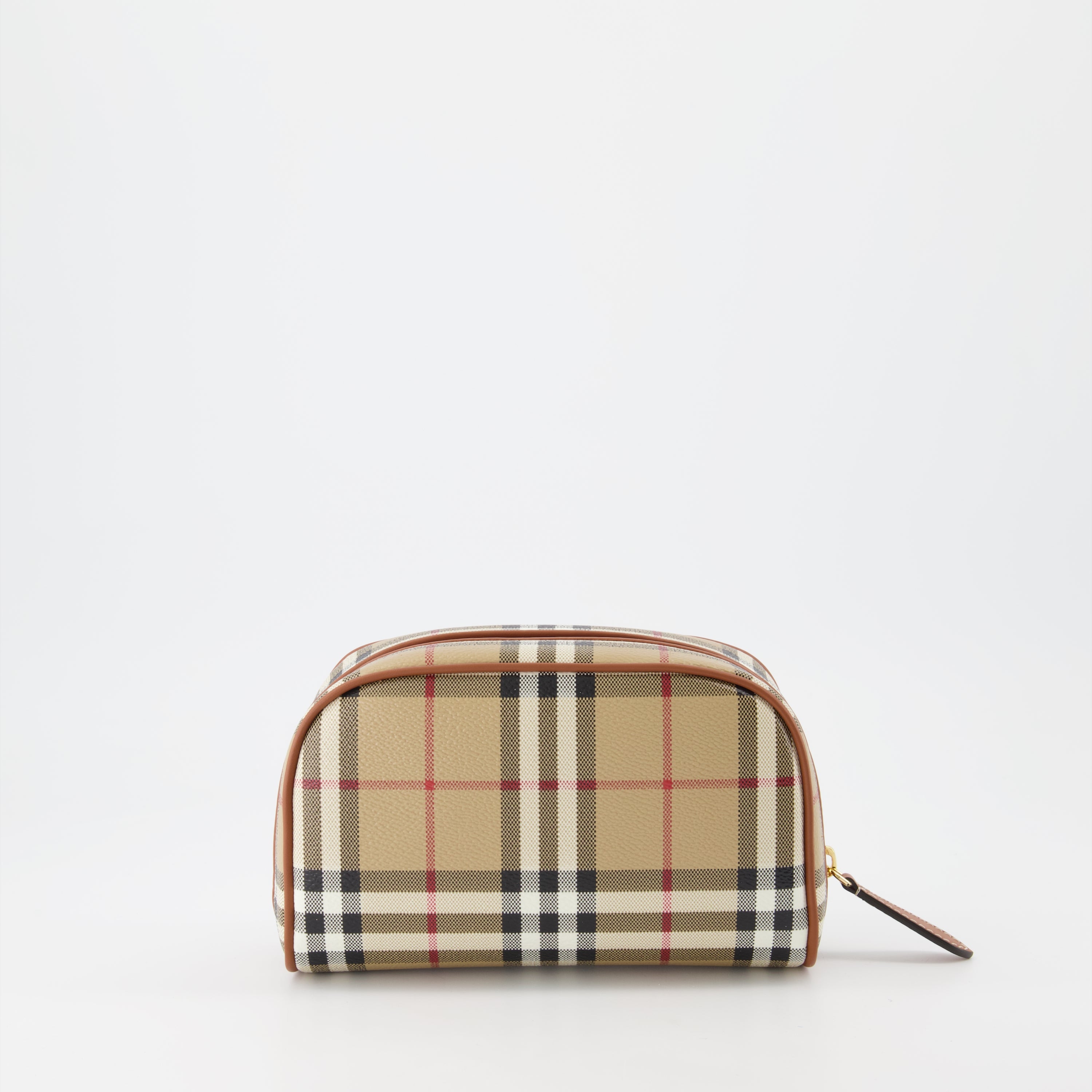Pouches Small Check pouch Burberry Beige Women