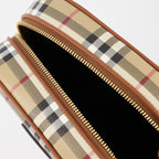 Pouches Small Check pouch Burberry Beige Women