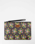 Bolsas de mão e de ombro Pochette à fleurs Noir Kenzo Preto Femme