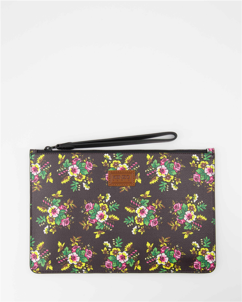 Handbags and shoulder bags Black floral clutch Kenzo Black Women