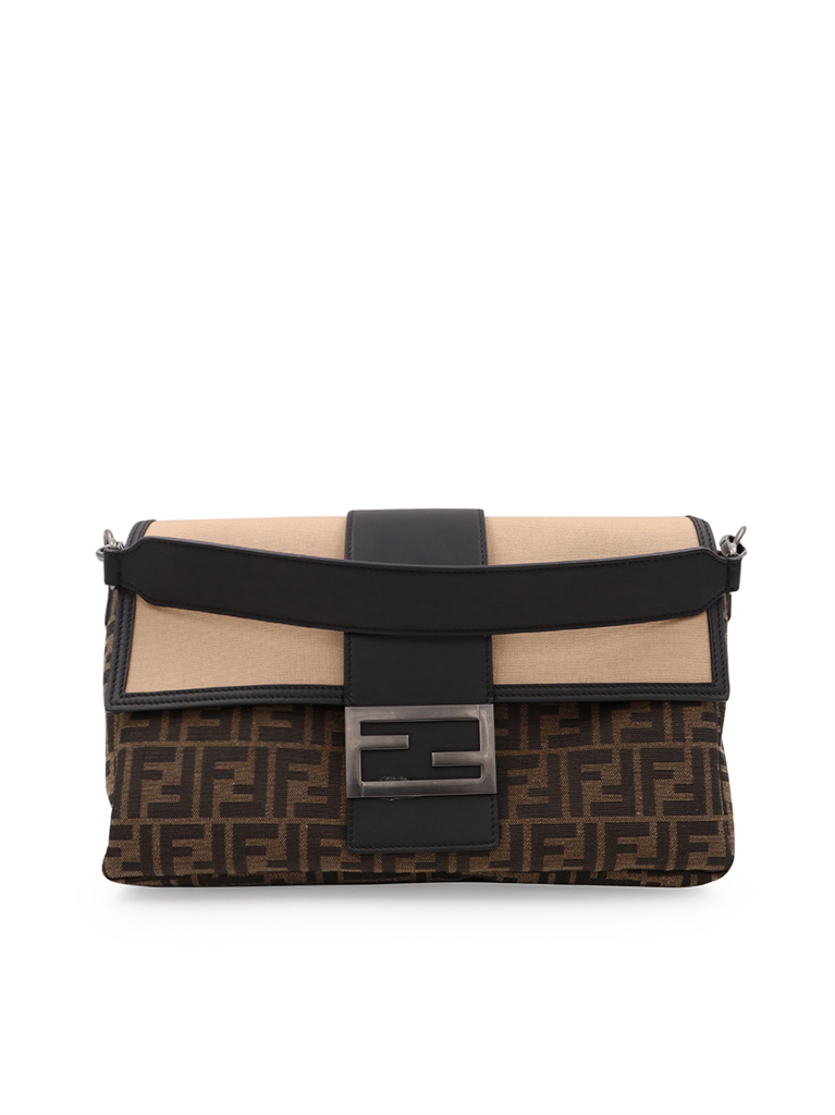 Crossbody bags Baguette Pouch Fendi Brown Man