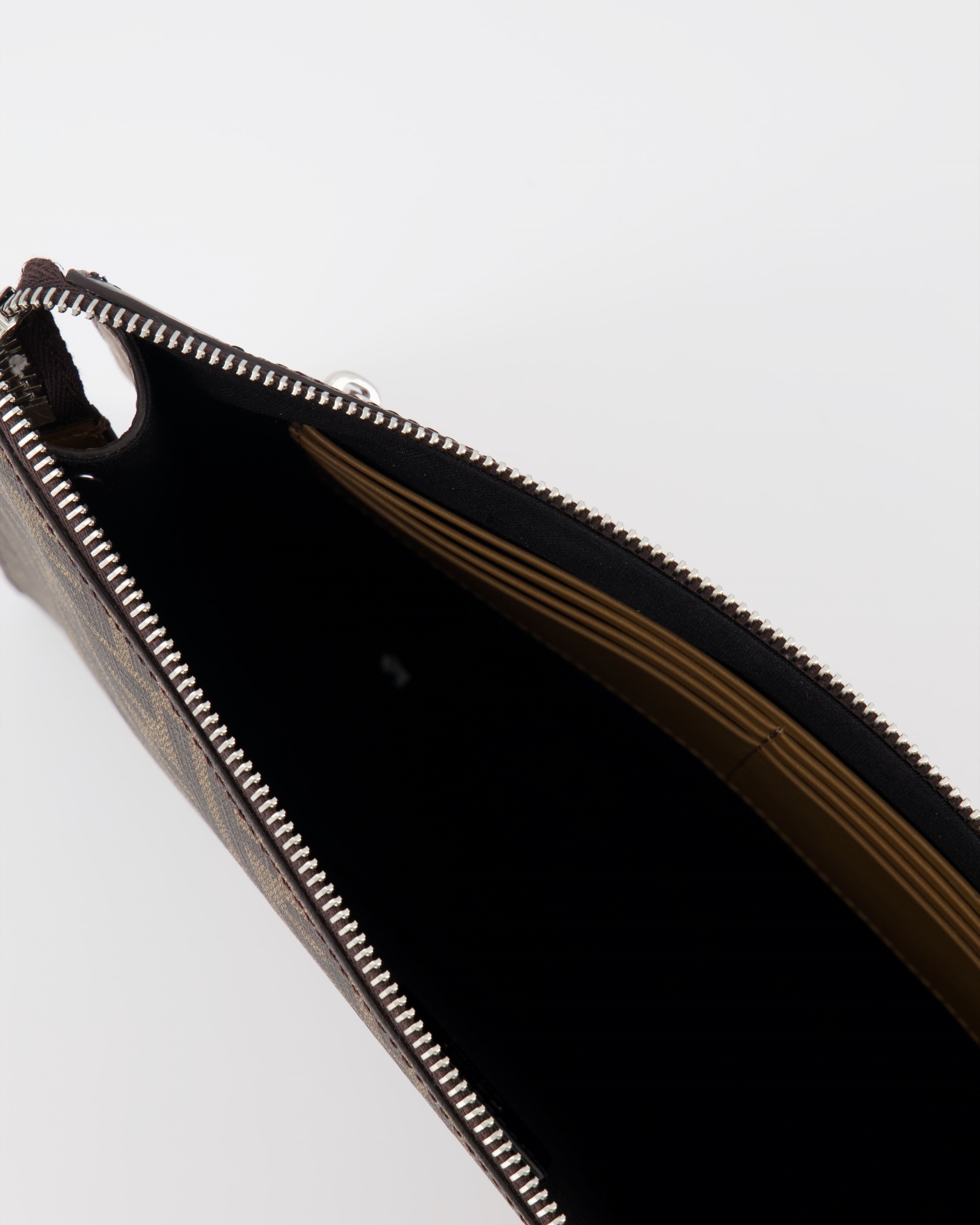 Bolsas pequenas Pochette FF Fendi Marrom Homme