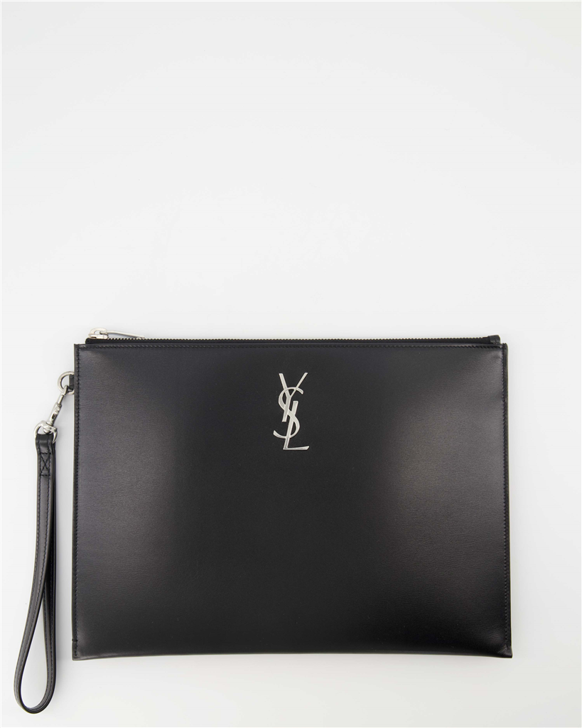 Bolsitas Pochette IPad YSL Saint Laurent Negro Homme